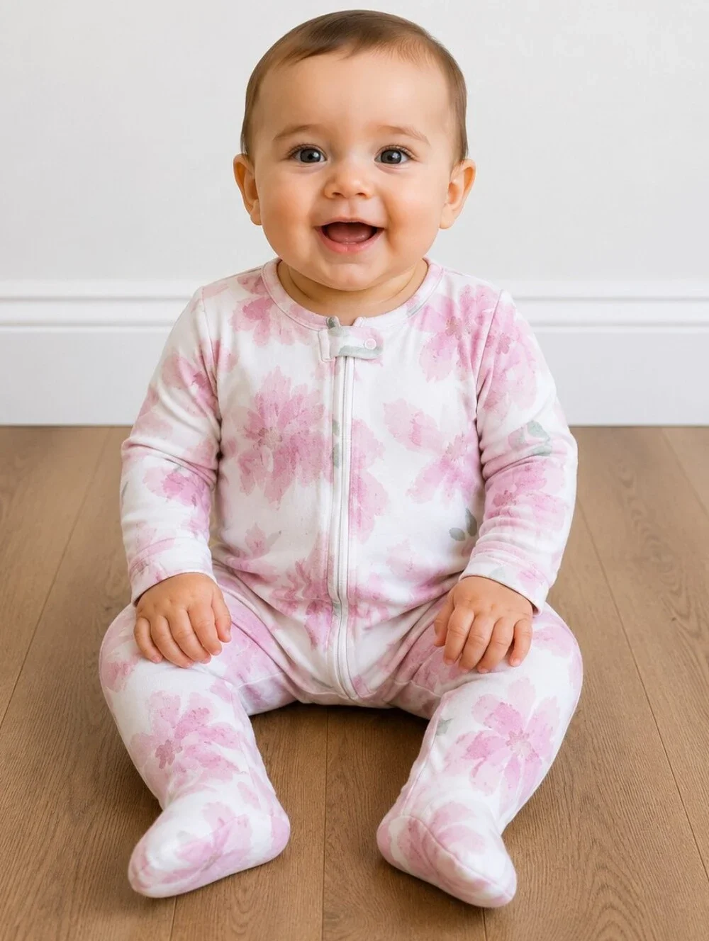 6-9 Months Floral Sleeper
